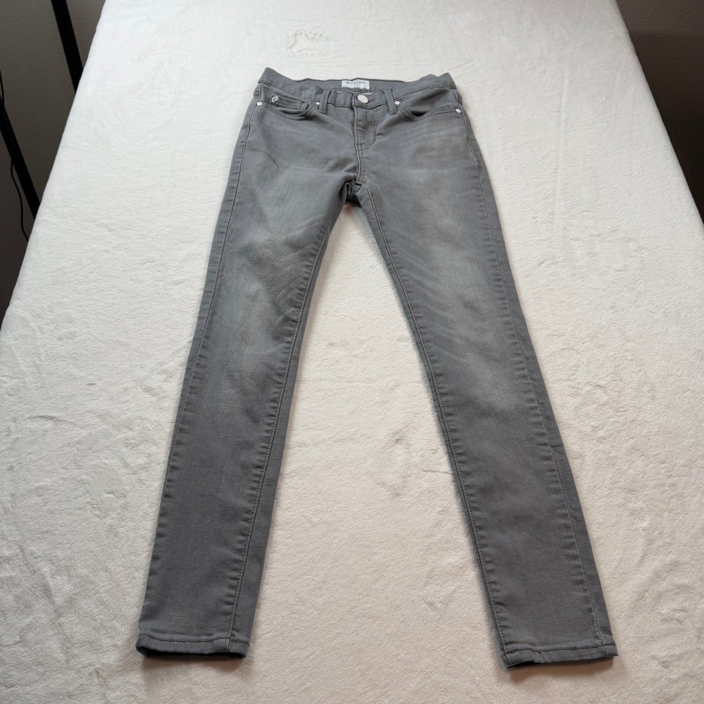 Denizen from Levis Super Skinny Jeans Girls Size 12 Grey Good 36758-0016